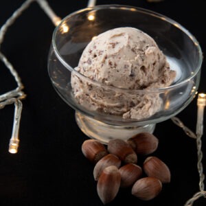 Glace noisette de Noël